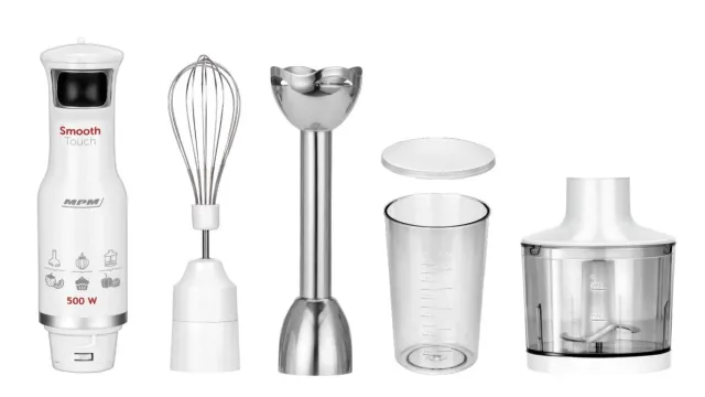MPM MBL-28 mixeur plongeant 3 en 1 500 W
