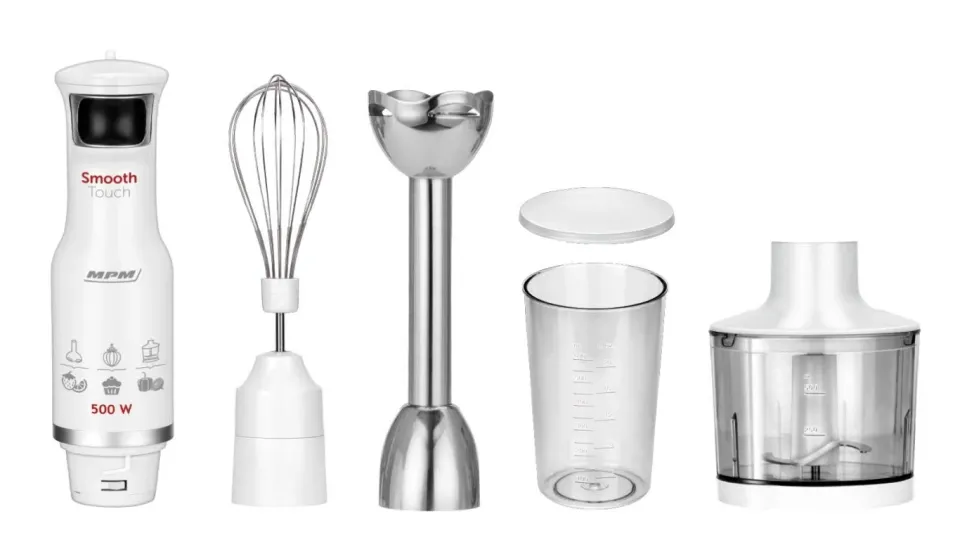 MPM MBL-28 mixeur plongeant 3 en 1 500 W