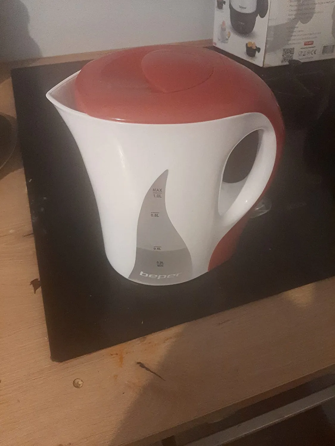 Beper BB.050 bouilloire électrique 1 L sans fil compacte
