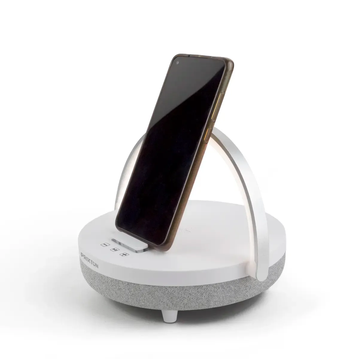 Prixton Speaker Light enceinte blanche 10W chargeur induction