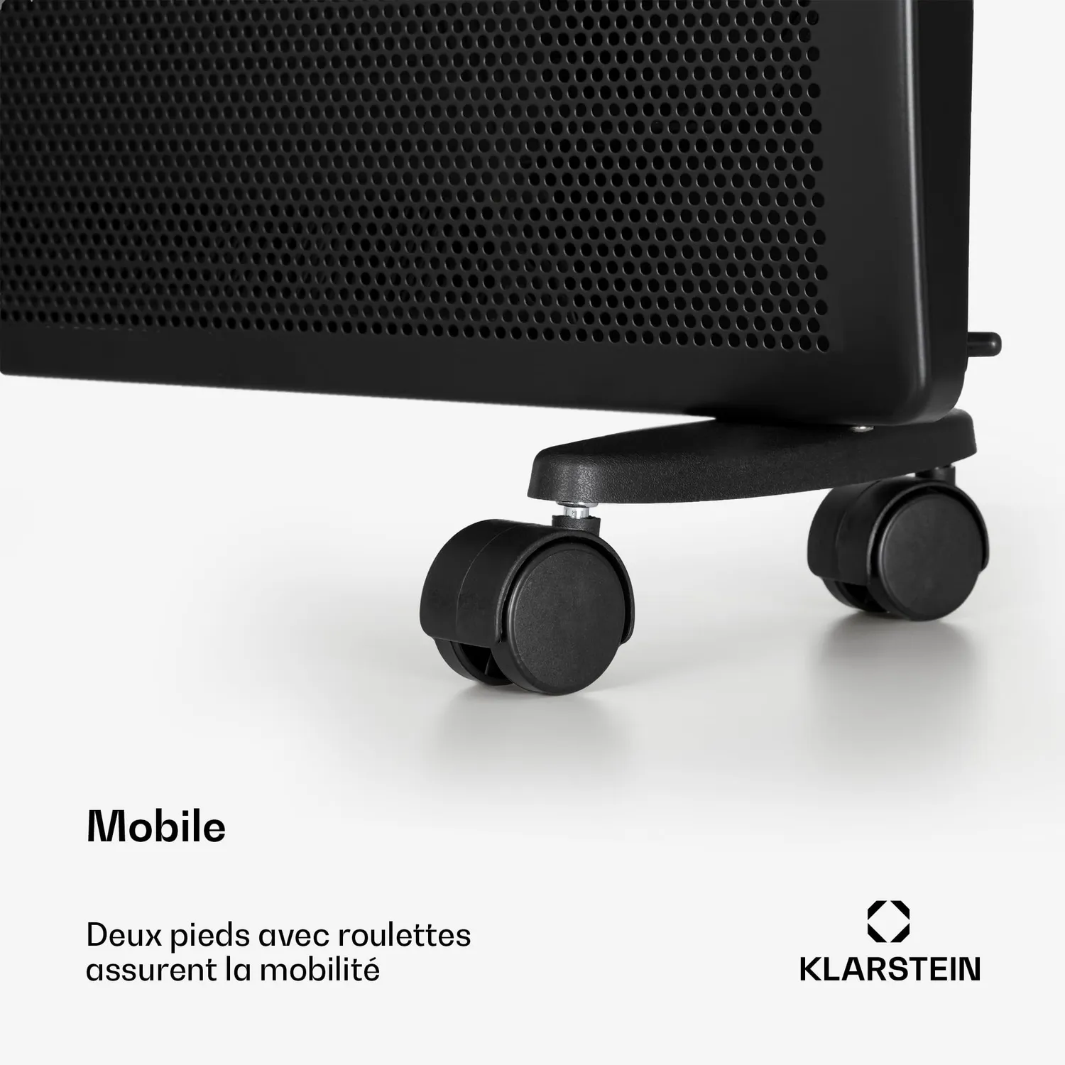 Klarstein Hot Spot Slimcurve radiateur 1000W noir