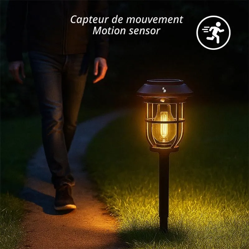 Beper P207ILO106 Lampe solaire jardin détecteur IP44