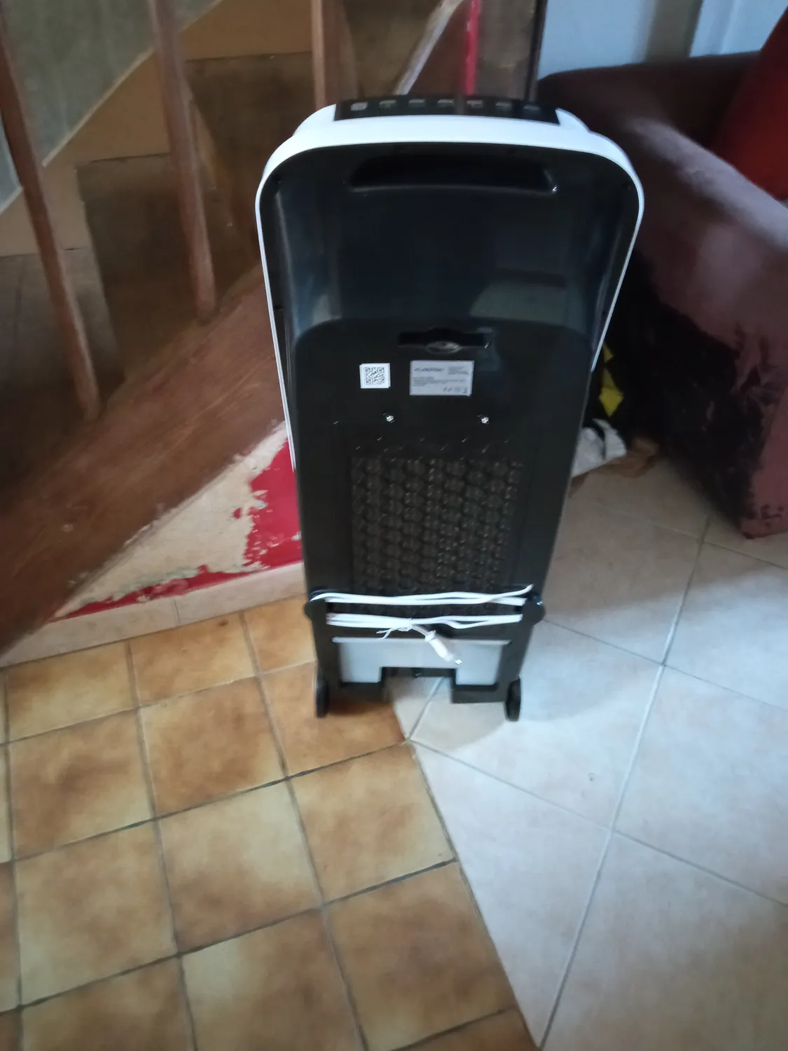 Klarstein rafraîchisseur air mobile 5-en-1 blanc 110 W
