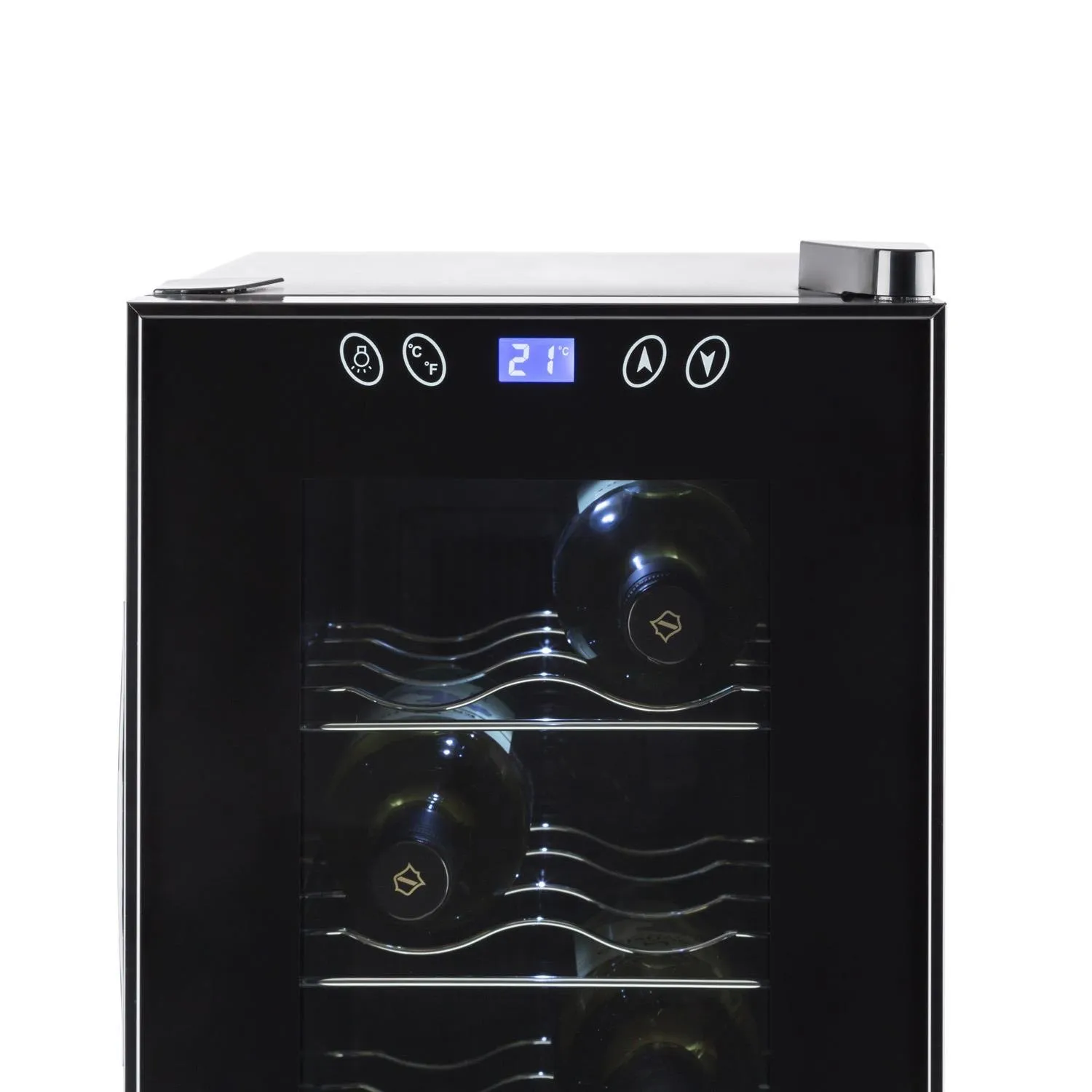 Klarstein Vinamora cave à vin noir 35 L 12 bouteilles