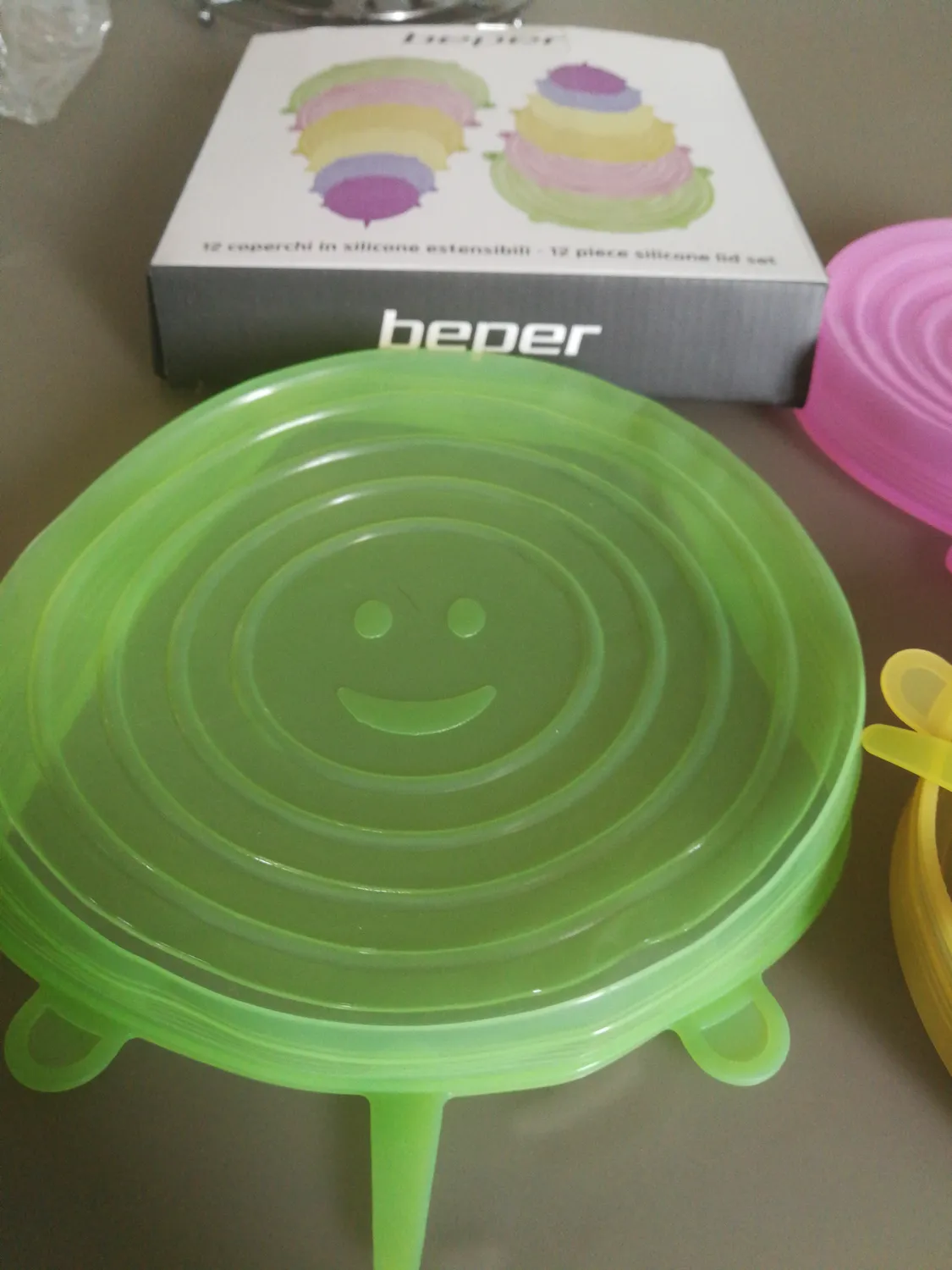 Beper C102COC101 couvercles silicone lot 12