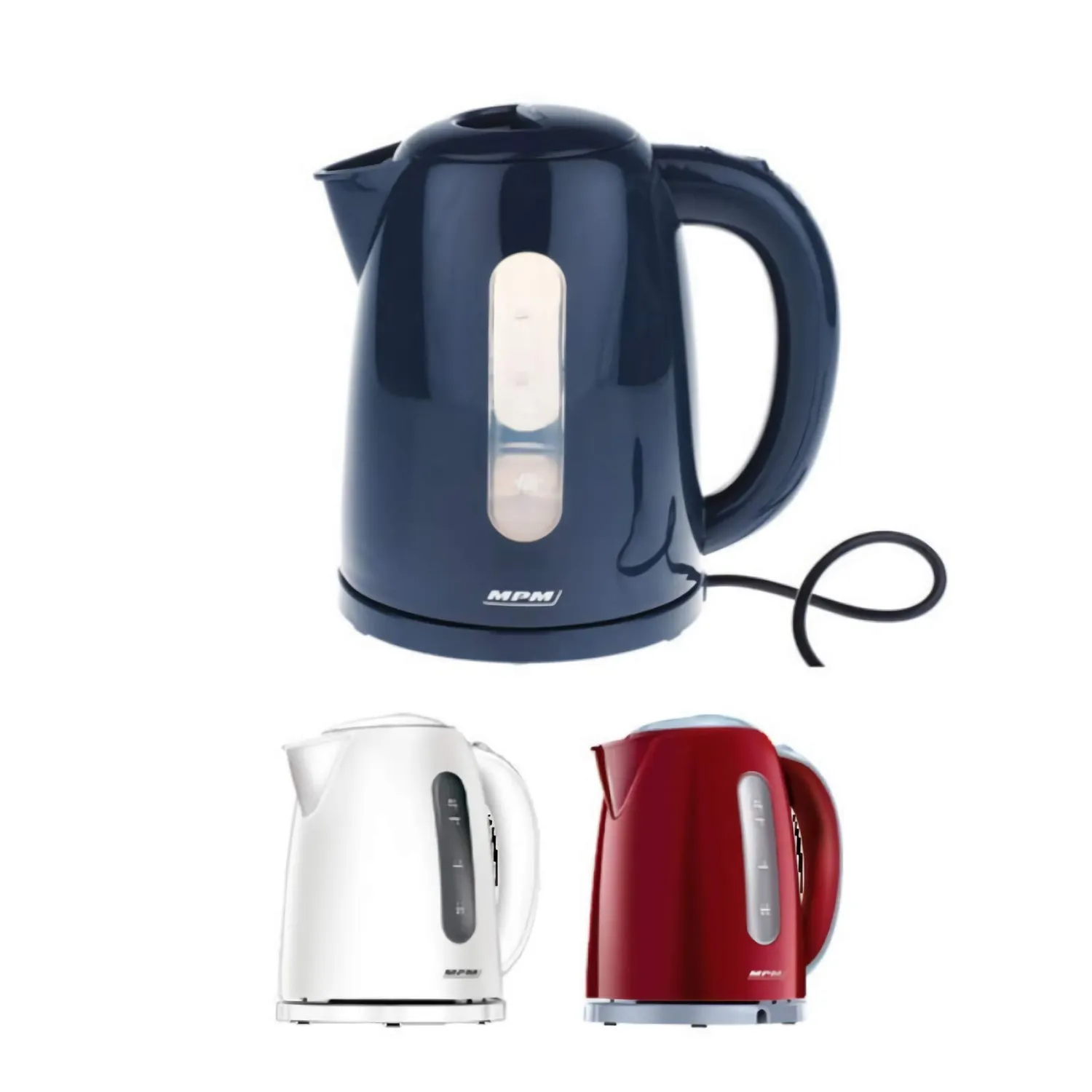 MPM MCZ-85/B2 Bouilloire Rouge 1,7L 2200W