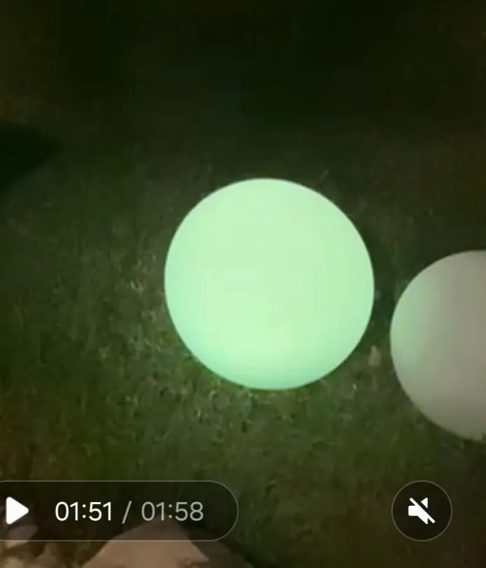 Beper P207ILO226 boule lumineuse jardin solaire 40 cm