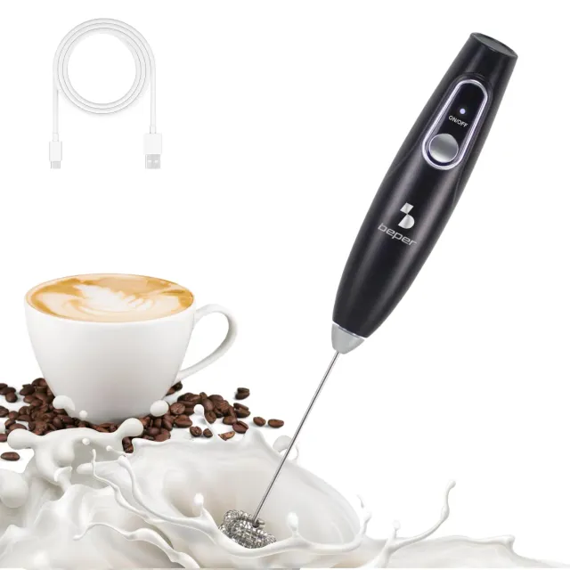 Beper P102SBA009 mousseur à lait rechargeable USB 40 min