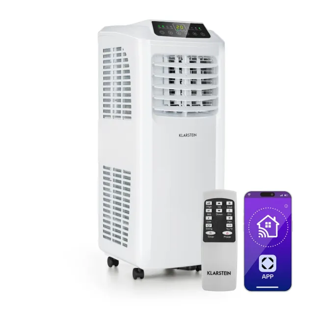 Klarstein climatiseur mobile 7000 BTU connecté 3 en 1