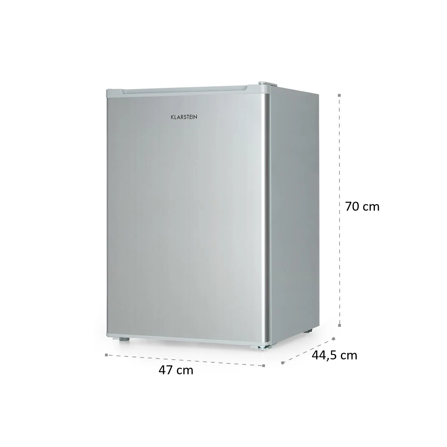 Klarstein Delaware réfrigérateur 76 L argent
