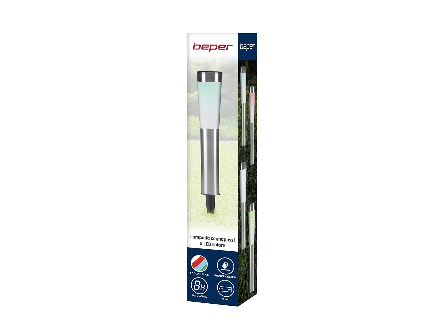 Beper P207OUT002 lampe solaire jardin 56cm 3 modes