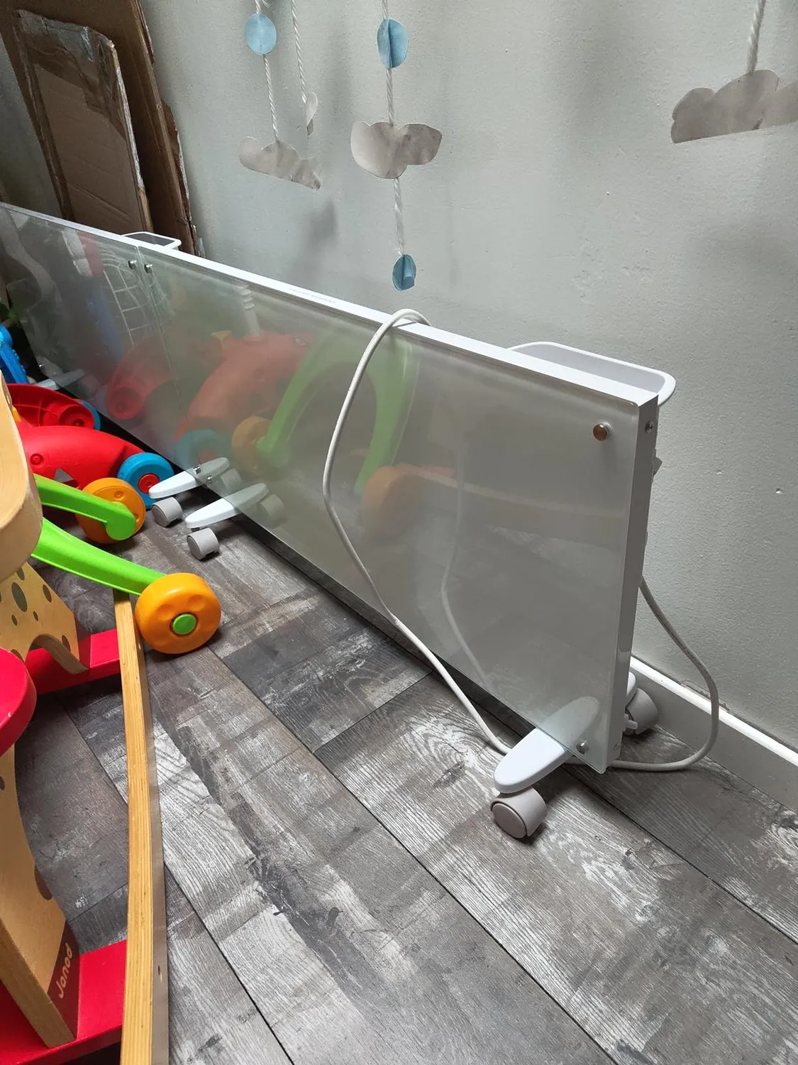 Klarstein Bornholm radiateur électrique blanc 2000W