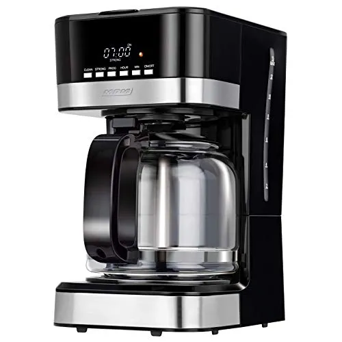 MPM MKW-05 cafetière filtre programmable 1,8 L noire