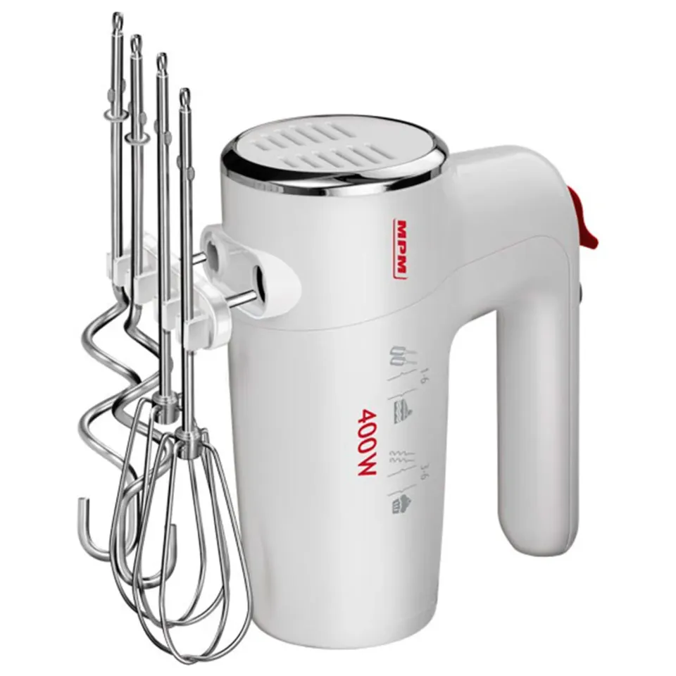 MPM MMR-18 batteur électrique pâtisserie 400 W 6 vitesses