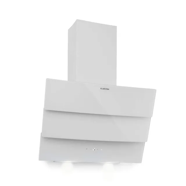 Klarstein Antonia hotte aspirante 60 cm blanc 350 m³/h