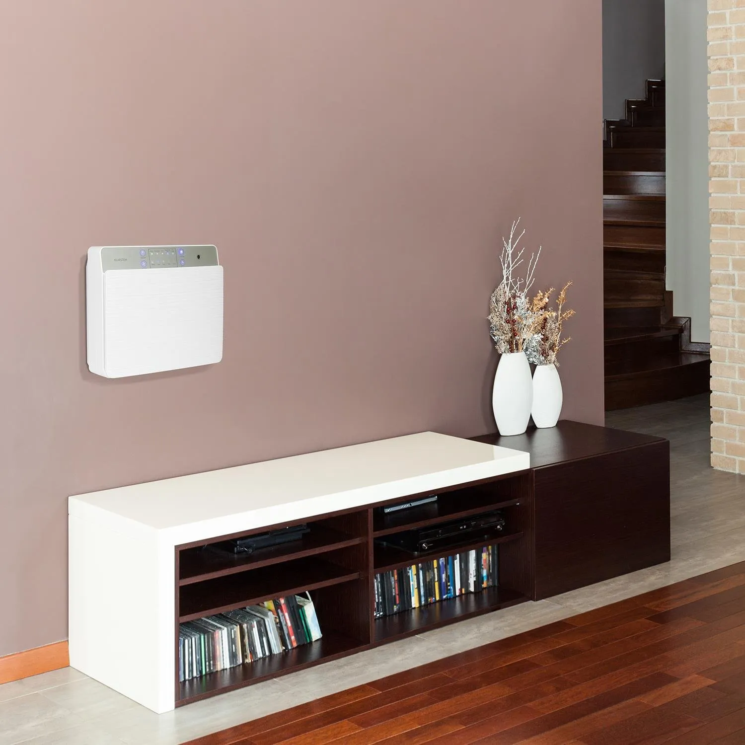 Klarstein Dalmatien Purificateur d'air ioniseur UV blanc