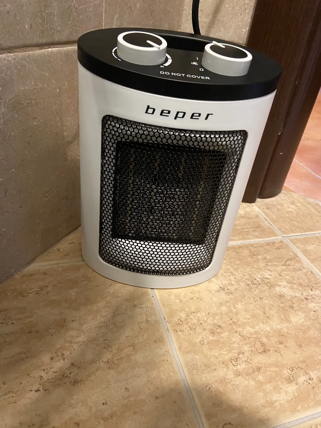 Beper RI.080 chauffage soufflant céramique 1500 W blanc