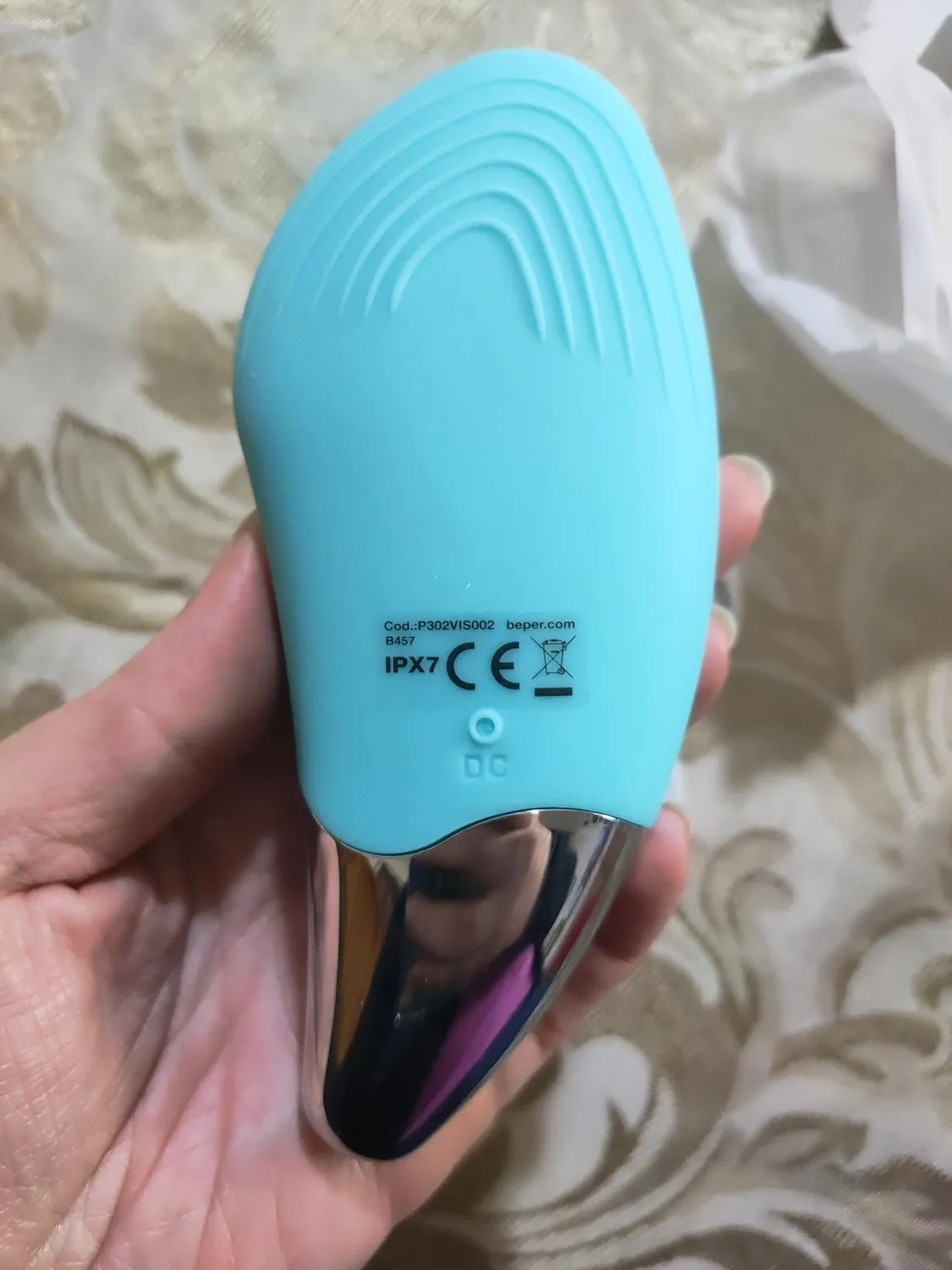 Beper P302VIS002 brosse visage sonique bleue USB