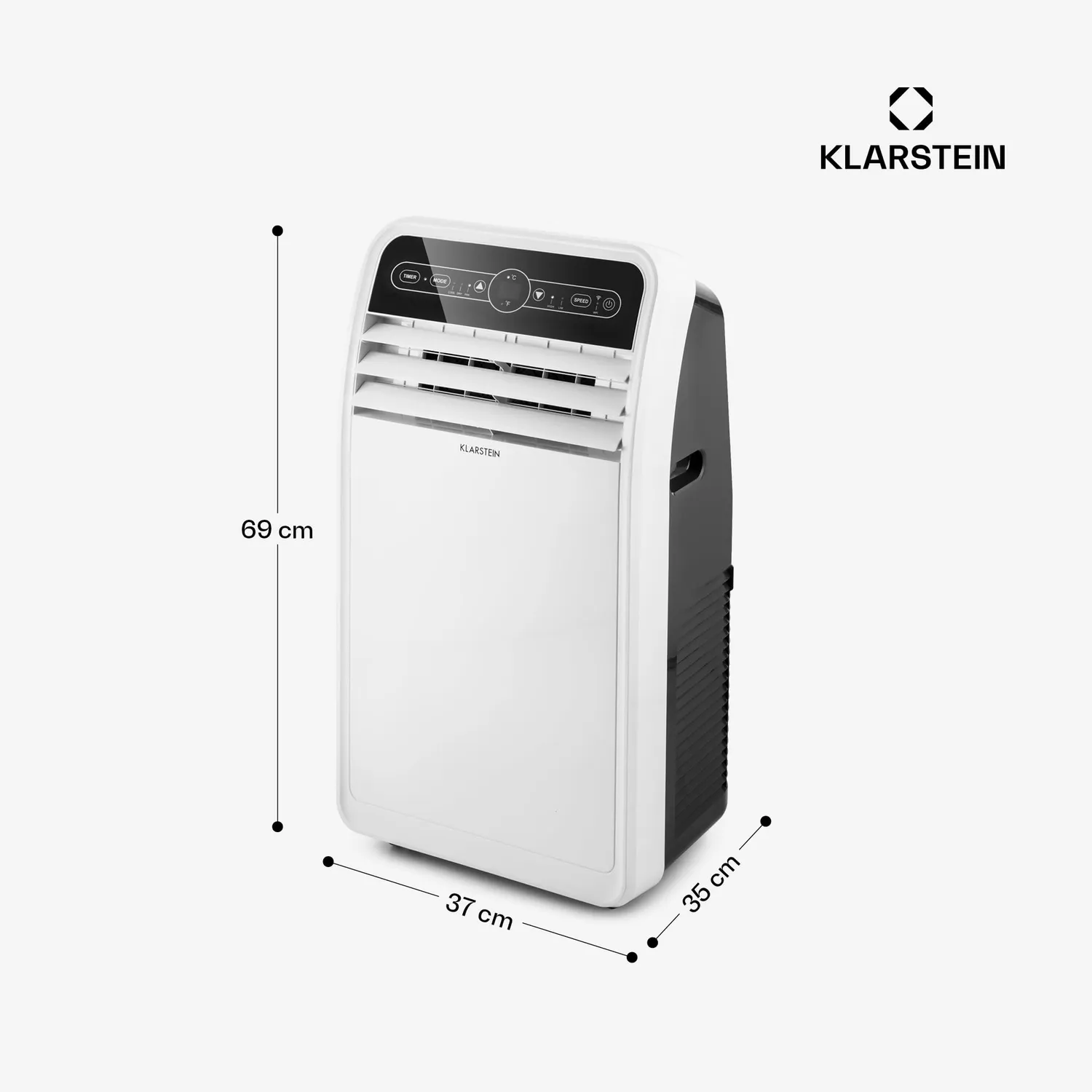 Klarstein climatiseur mobile 7000 BTU 4 en 1 silencieux