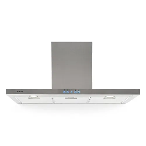 Klarstein RC90WS hotte murale 90 cm inox 637 m³/h
