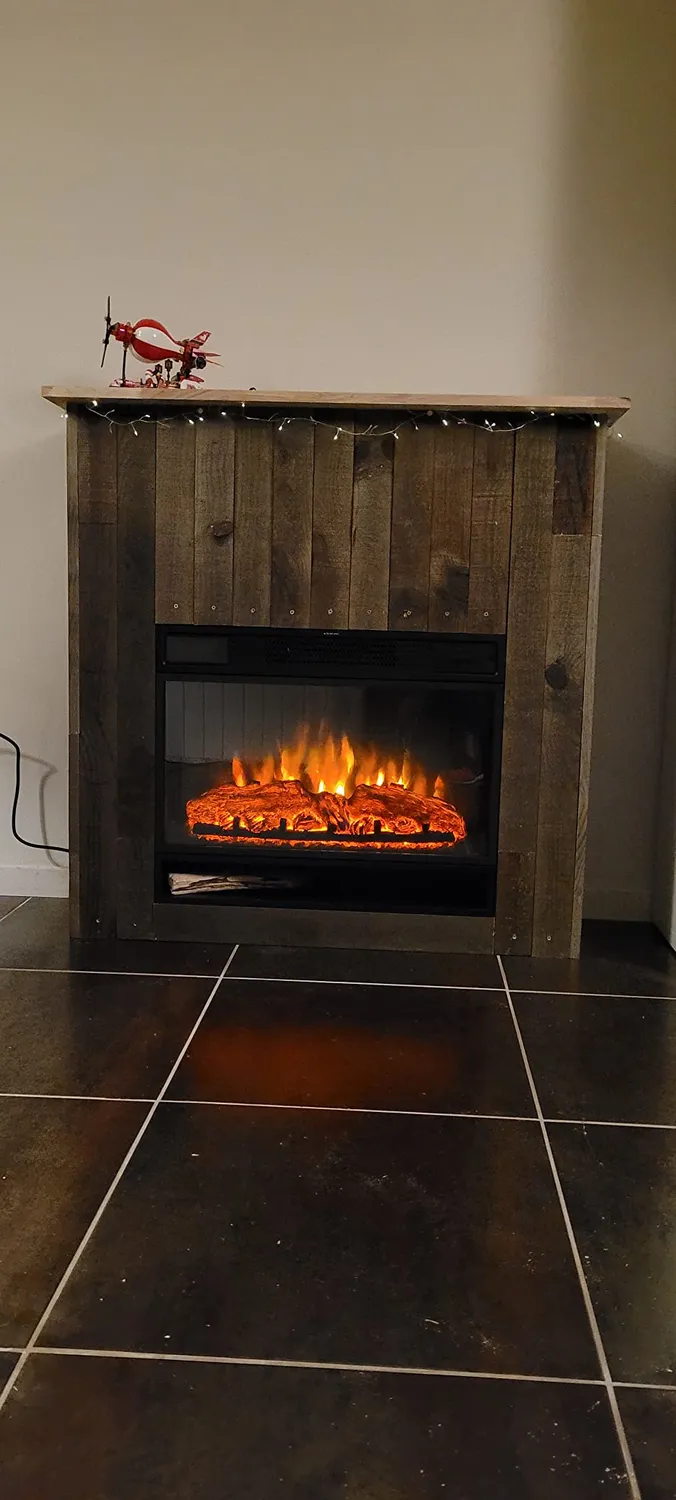 Klarstein Studio Light & Fire cheminée électrique 1900 W LED