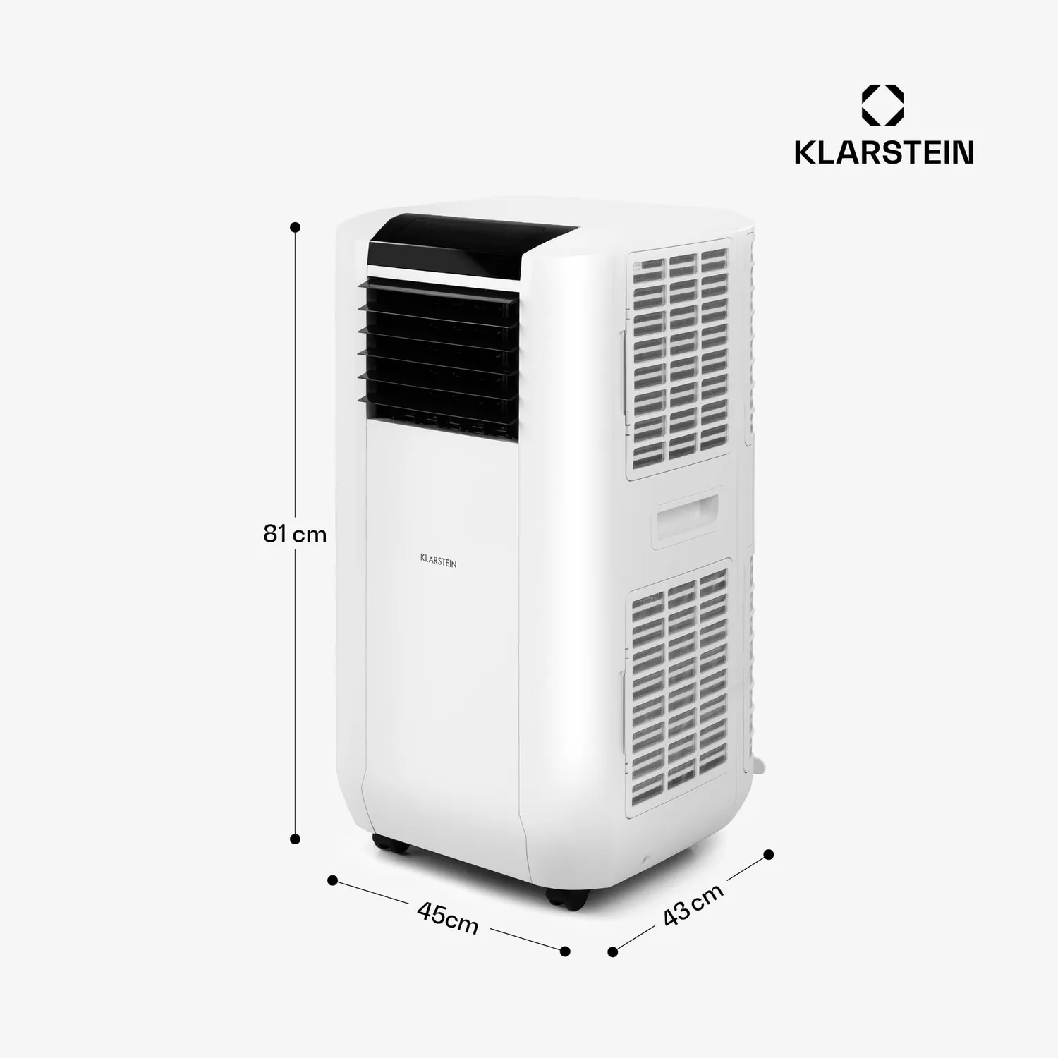 Klarstein climatiseur mobile 15000 BTU noir connecté