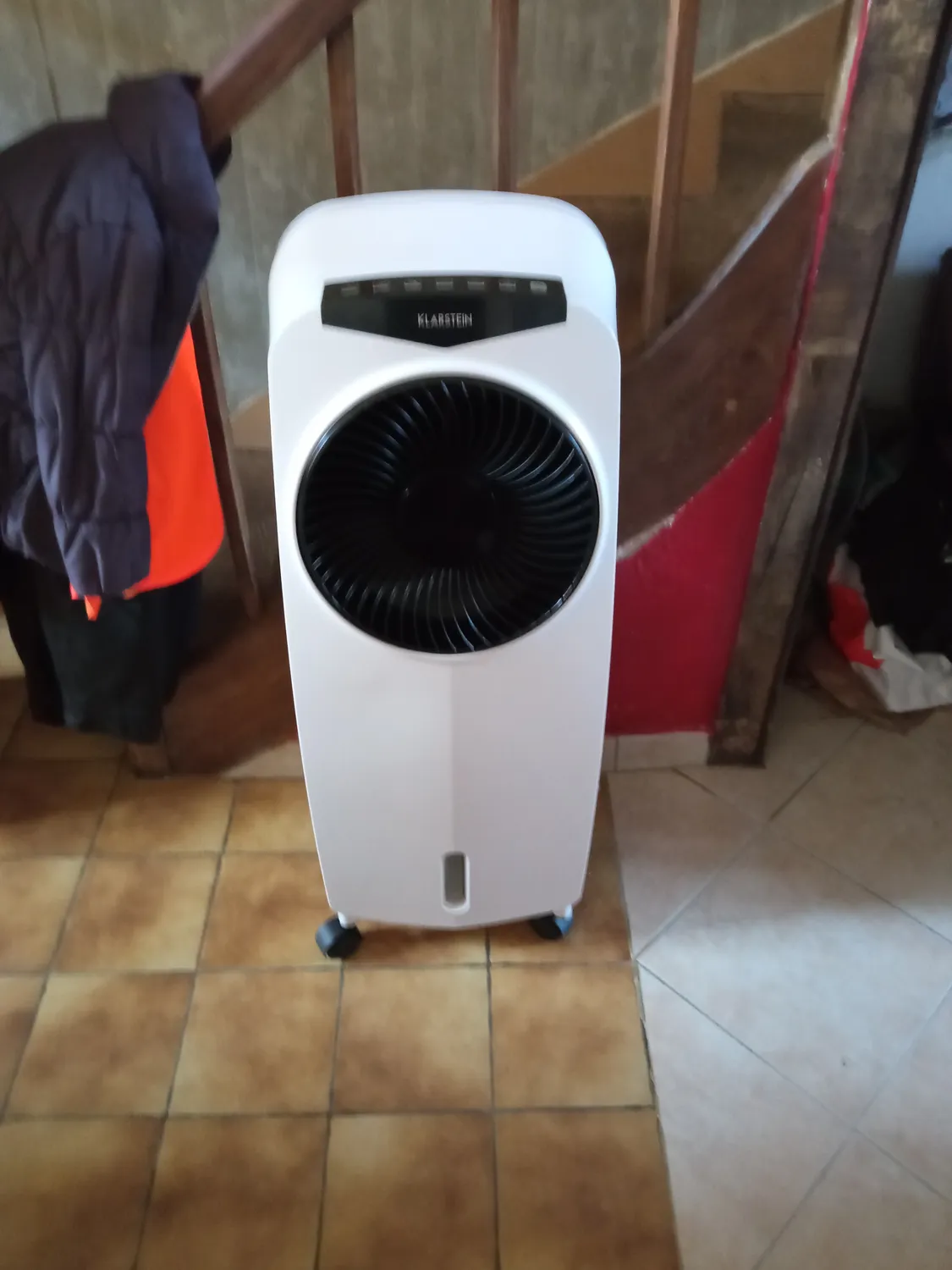 Klarstein rafraîchisseur air mobile 5-en-1 blanc 110 W