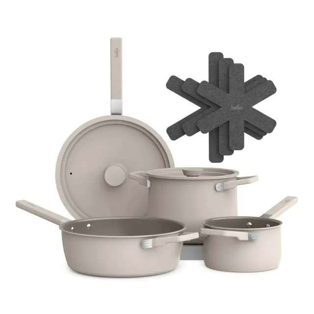 La Bella StoreMore batterie de cuisine 9 pièces céramique