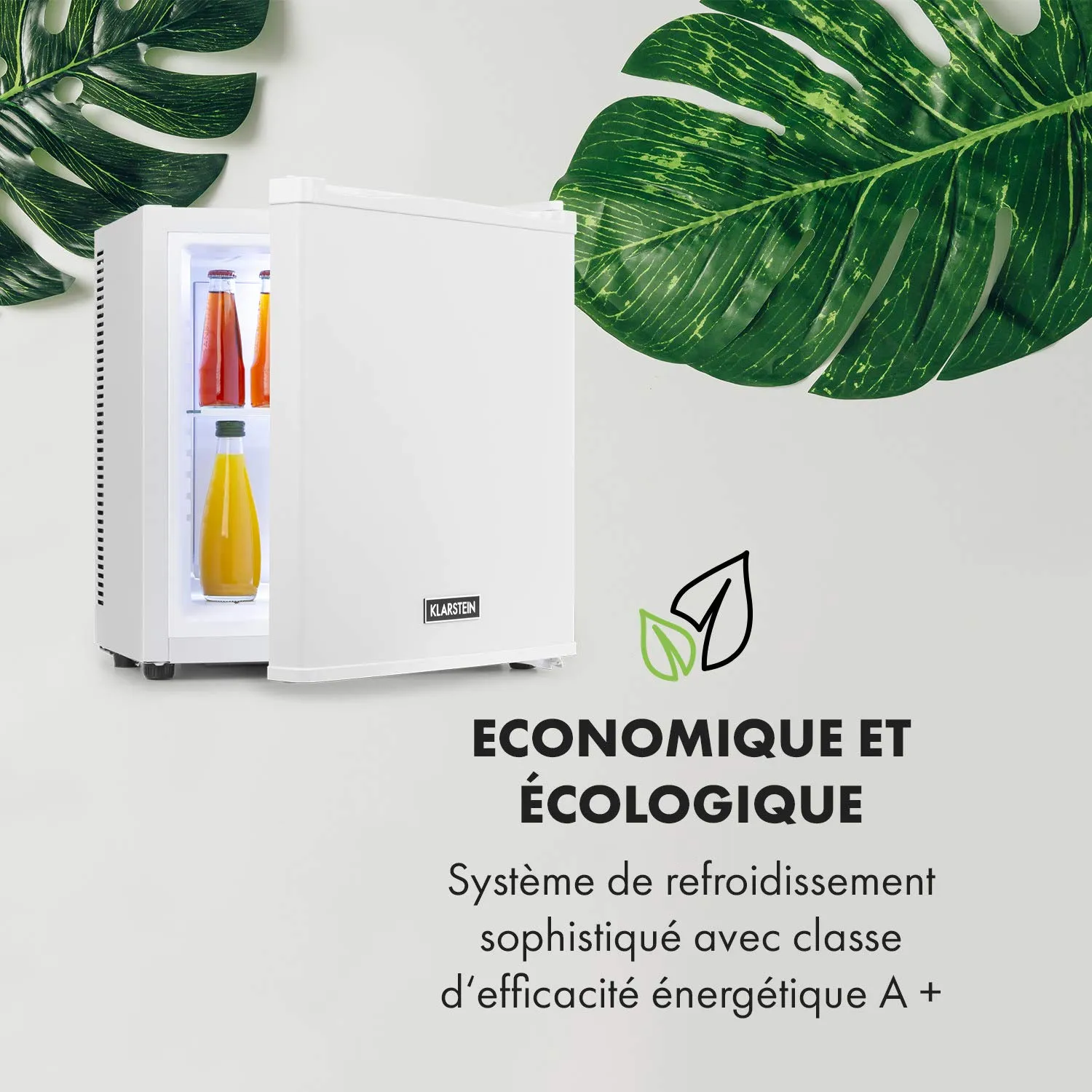 Klarstein mini frigo blanc 13 litres silencieux