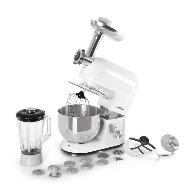 Klarstein Lucia Bianca robot de cuisine 5L blanc 1200W