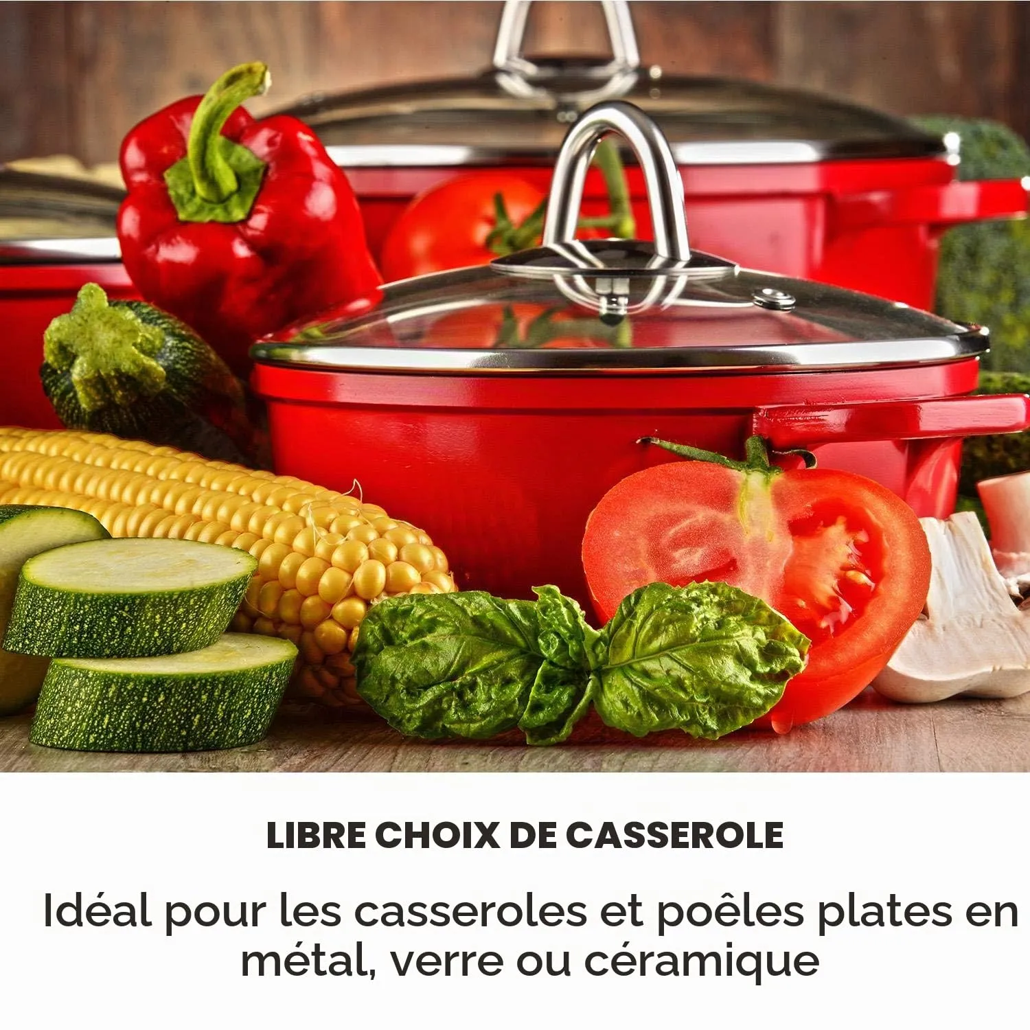 Klarstein MisterCook plaque cuisson infrarouge 2000W argent