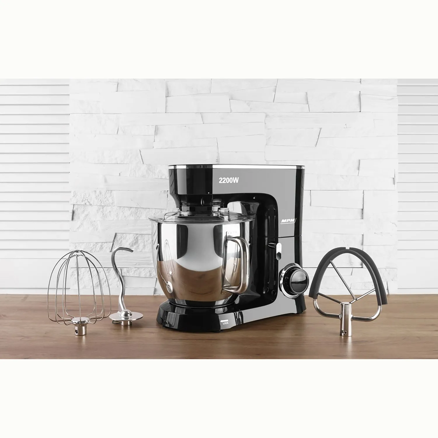 MPM MRK-19B robot pâtissier 6,5 L planétaire
