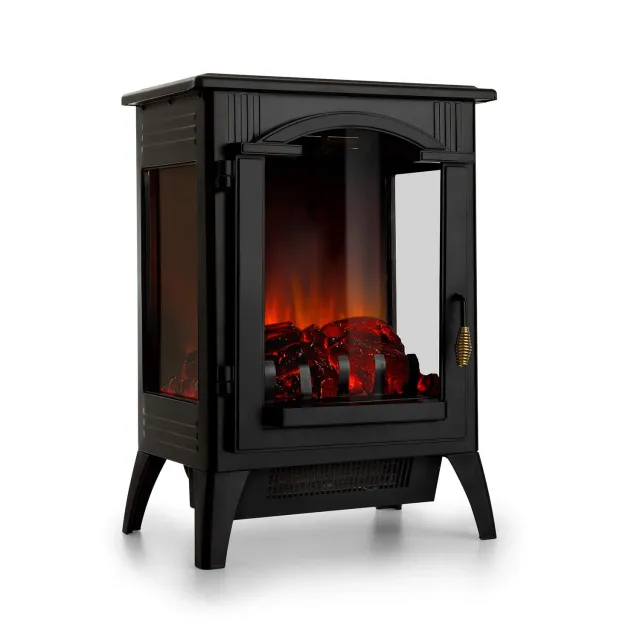 Klarstein Graz cheminée électrique noire 2000 W