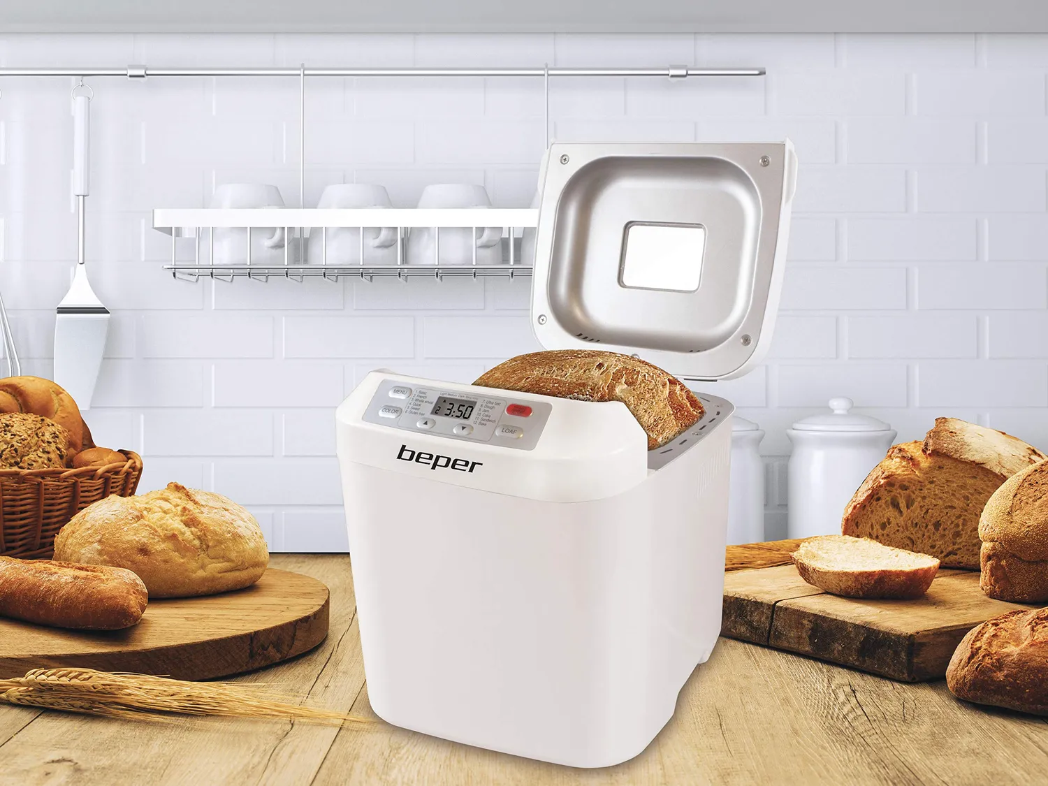 Beper BC.130 machine à pain sans gluten 900g