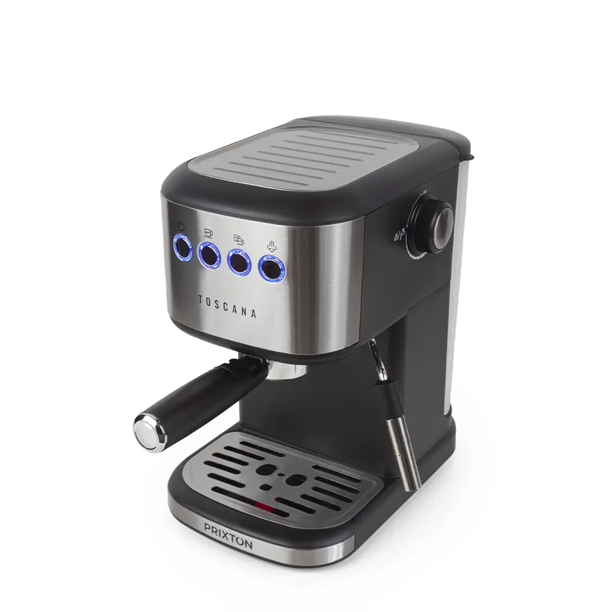 Prixton Toscana machine expresso dosettes et moulu 1,25 L