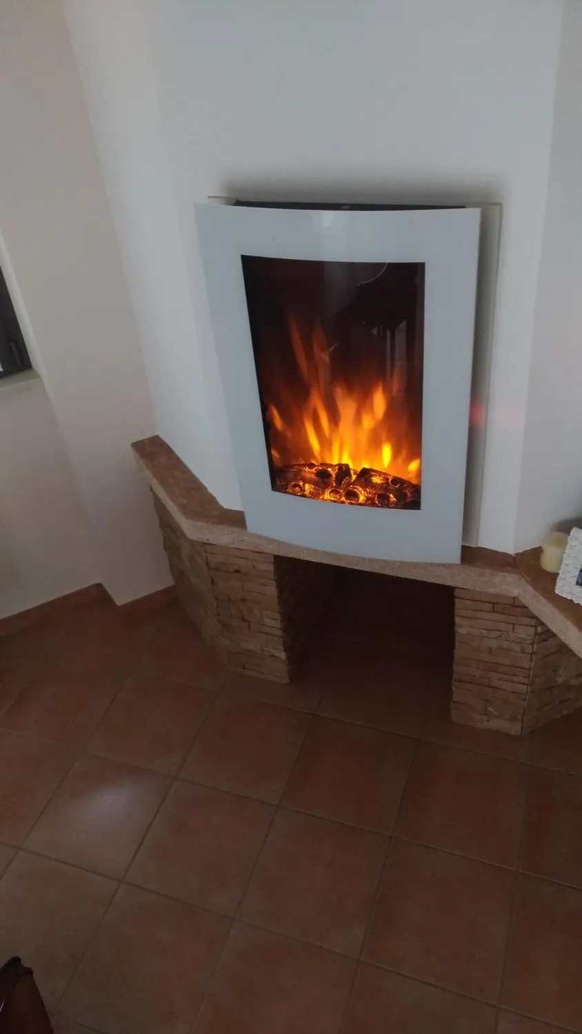Klarstein Cheminée Électrique 2000W Effet Flamme LED