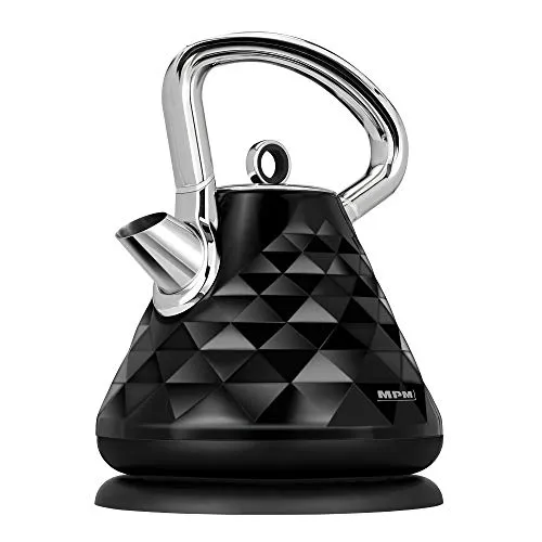 MPM MCZ-98 bouilloire électrique 1,7 L noire inox