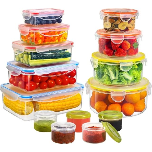 YASHE 28 pièces boîte conservation alimentaire hermétique