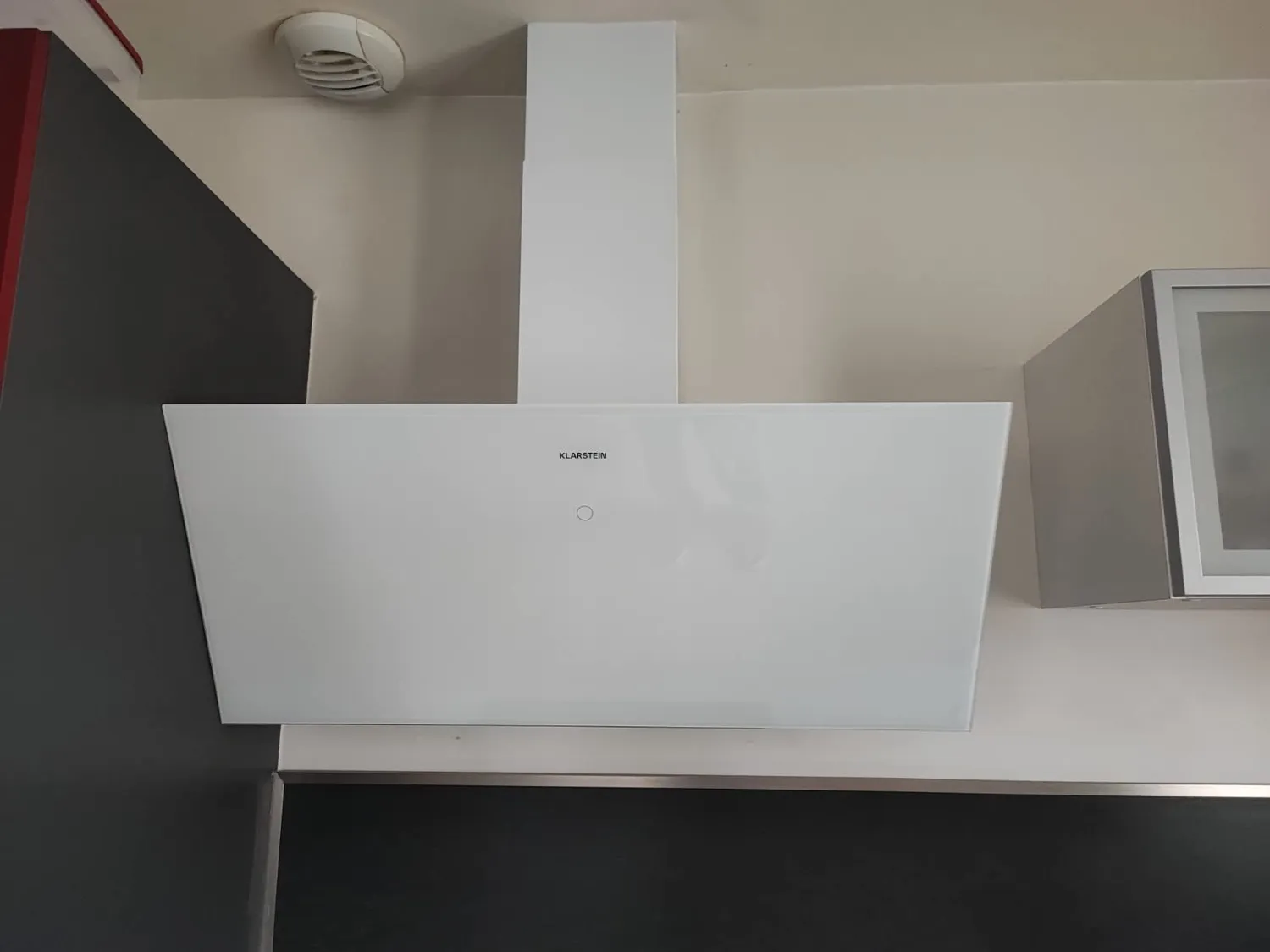 Klarstein Laurel 60 hotte blanche 60 cm 347 m³/h