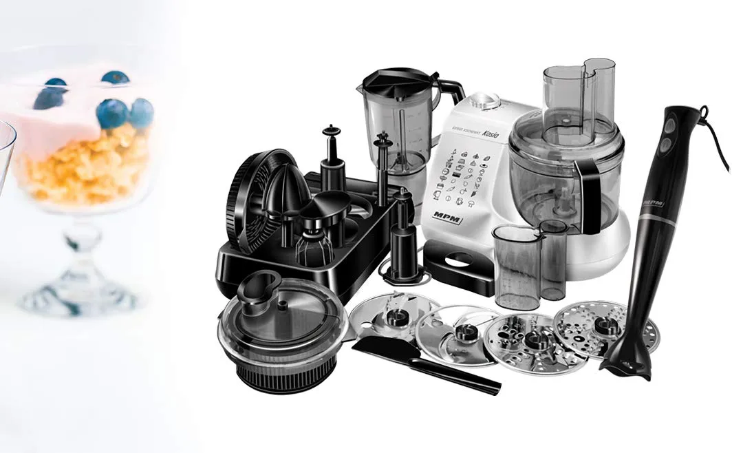 MPM Kasia MRK-12 robot cuisine 800W 8 accessoires