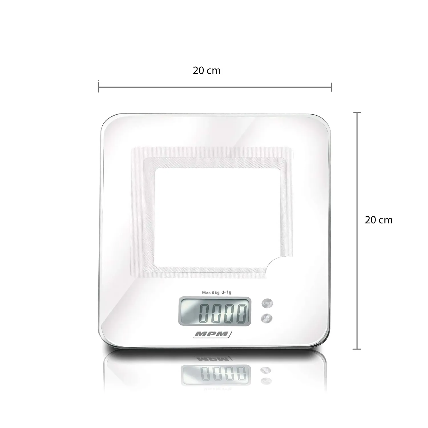 MPM MWK-03 balance cuisine électronique 8kg