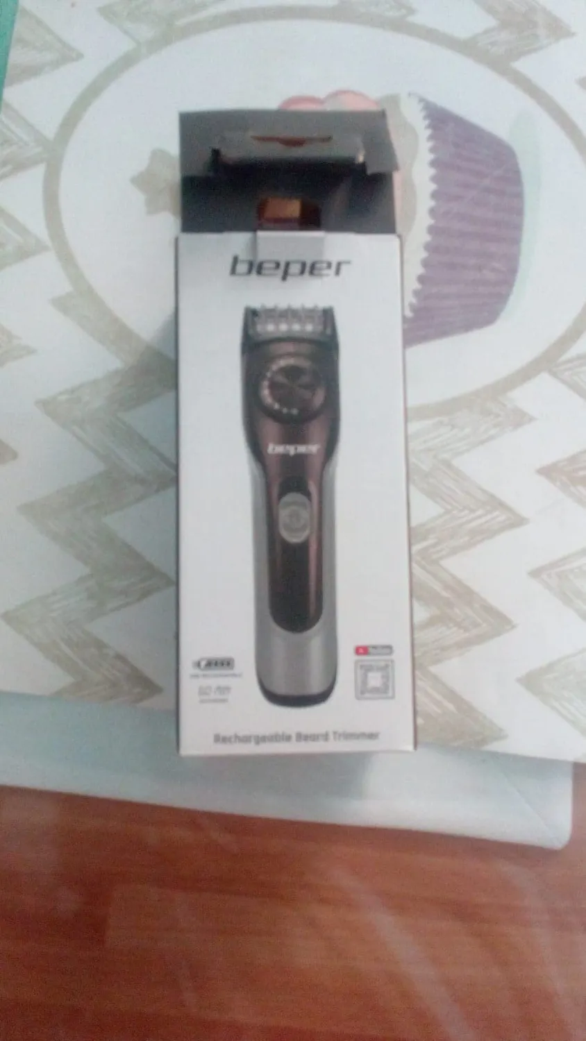 Beper 40.332 tondeuse barbe rechargeable 20 longueurs