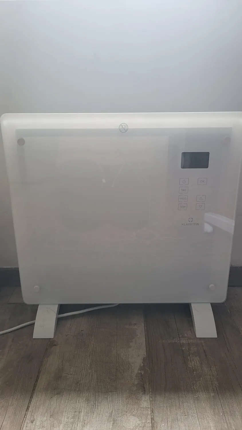 Klarstein convecteur électrique 1000W blanc 20m²