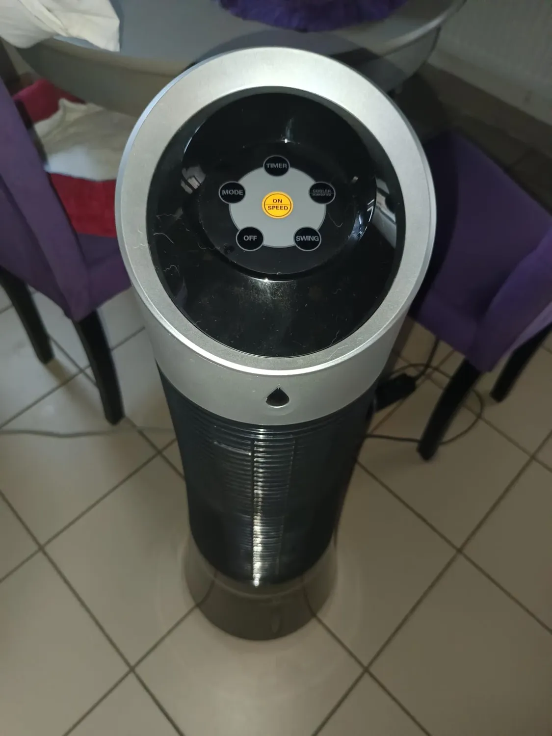 Klarstein rafraîchisseur d’air 5 en 1 45 W 180 m³/h