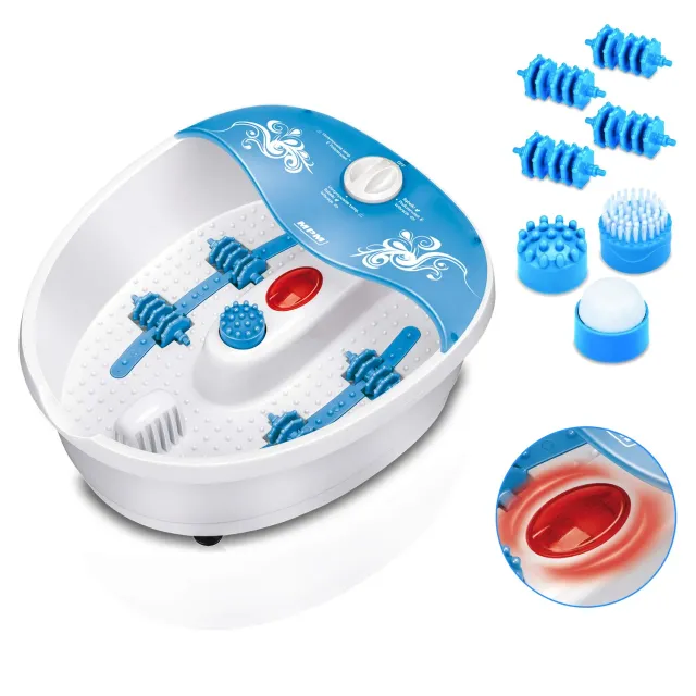 MPM MMS-01 masseur de pieds bleu blanc électrique