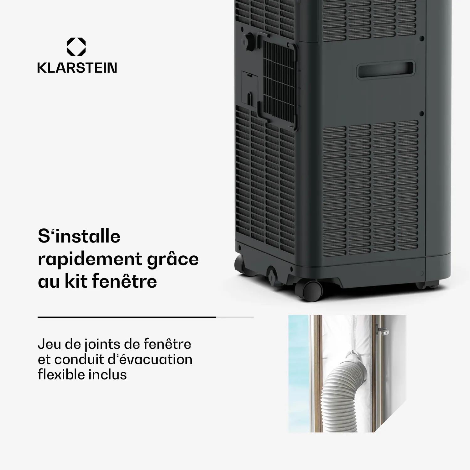 Klarstein Breeze Box 9K Climatiseur Silencieux 32 m²