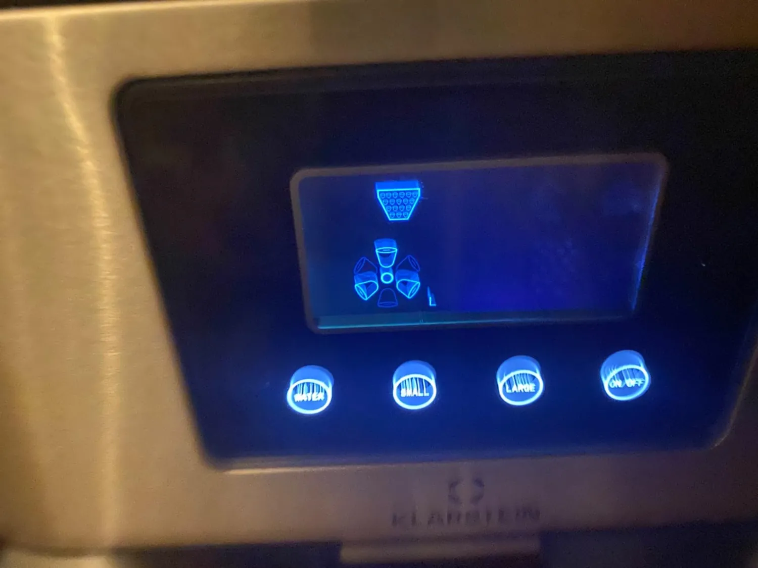 Klarstein Eiszeit Crush machine à glaçons inox 1,8L 15kg