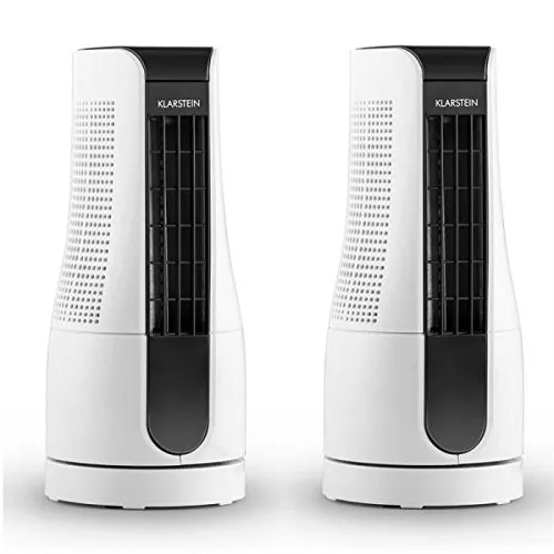 Klarstein Skyscraper Office ventilateur colonne blanc lot 2