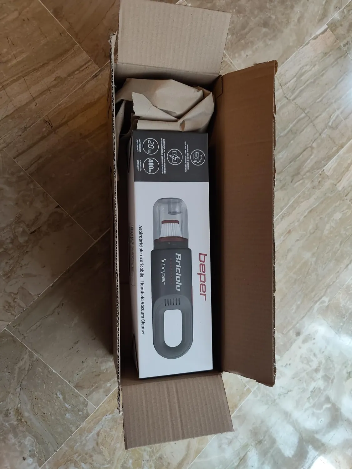 Beper P202ASP401 aspirateur à main sans fil 400 ml