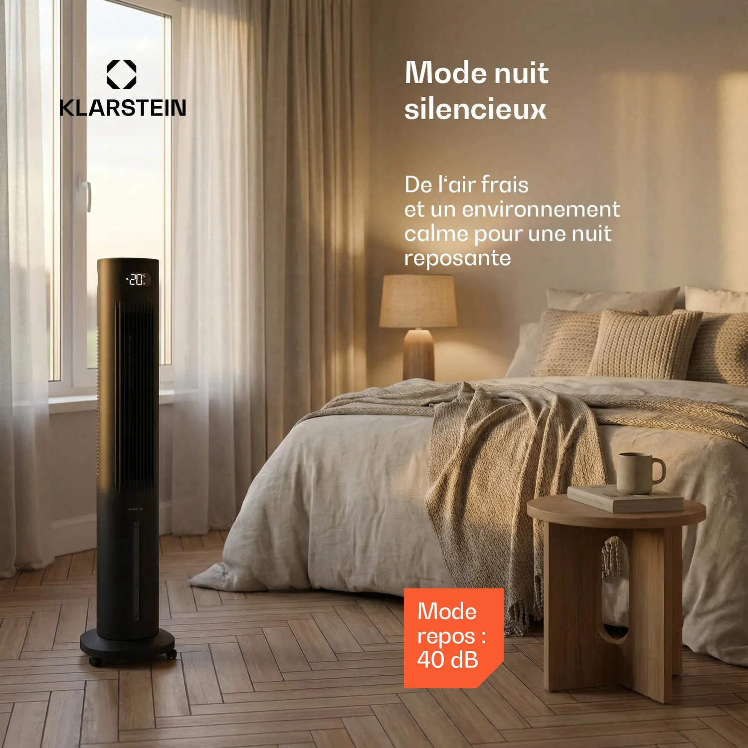 Klarstein Polar Smart rafraîchisseur 5 L noir 30 m²